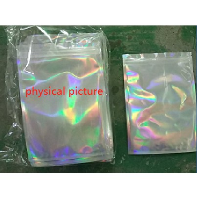 Download 100pcs 14 20cm Zip Lock Plastic Bag Aluminum Foil Hologram Food Mylar Pouch Smell Water Shopee Philippines PSD Mockup Templates