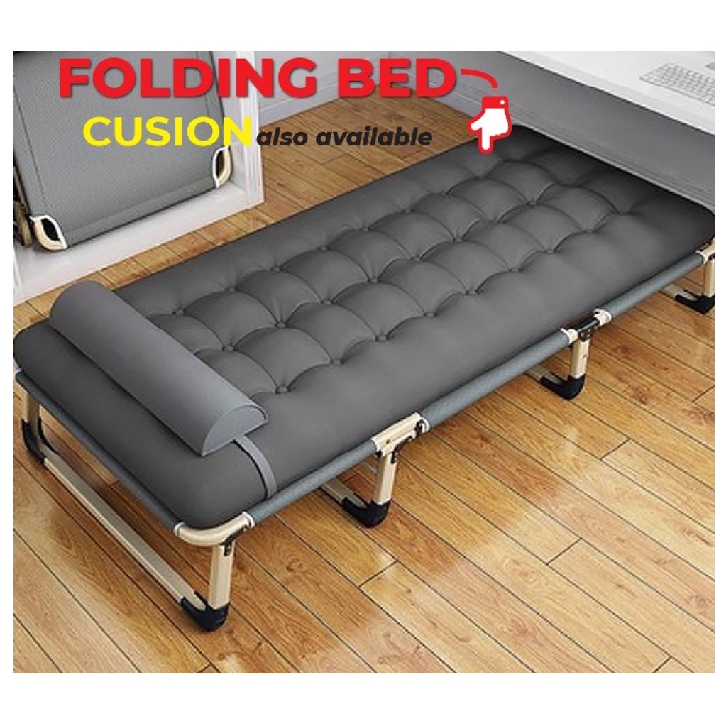 IH Folding Bed Easy to use Foldable Single Nap Bed Reclining lunch