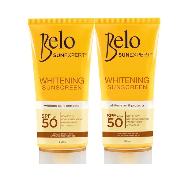 Belo Sun Expert Whitening Sunscreen 50ml Buy 1 Take 1 | Shopee Philippines