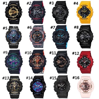 【Hot Sale】 Casio G-Shock  GA110 Watch Men Sport Watches Black  Red #2