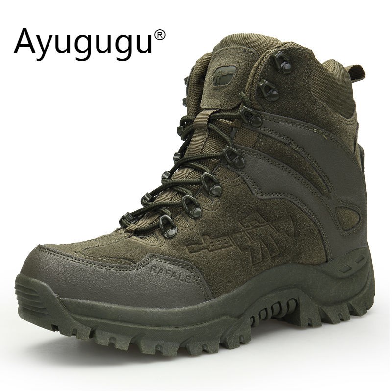 Ayugugu Men Drill Shoes high tops Outdoor Sports Training Boots for men  size 40-46 | Shopee Philippines