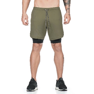 stretch jogger shorts