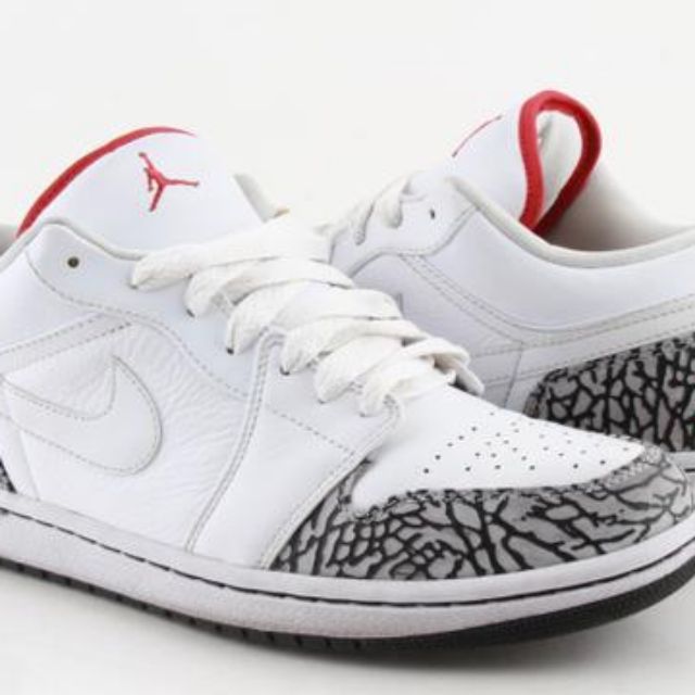 white cement jordan 1