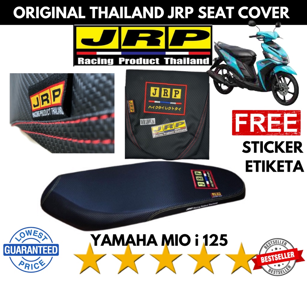 ORIGINAL YAMAHA MIO I 125 JRP SEAT COVER DRY CARBON Thai Seat Cover JRP