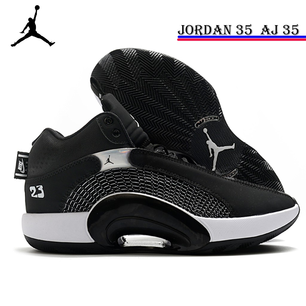 jordan 35 black white