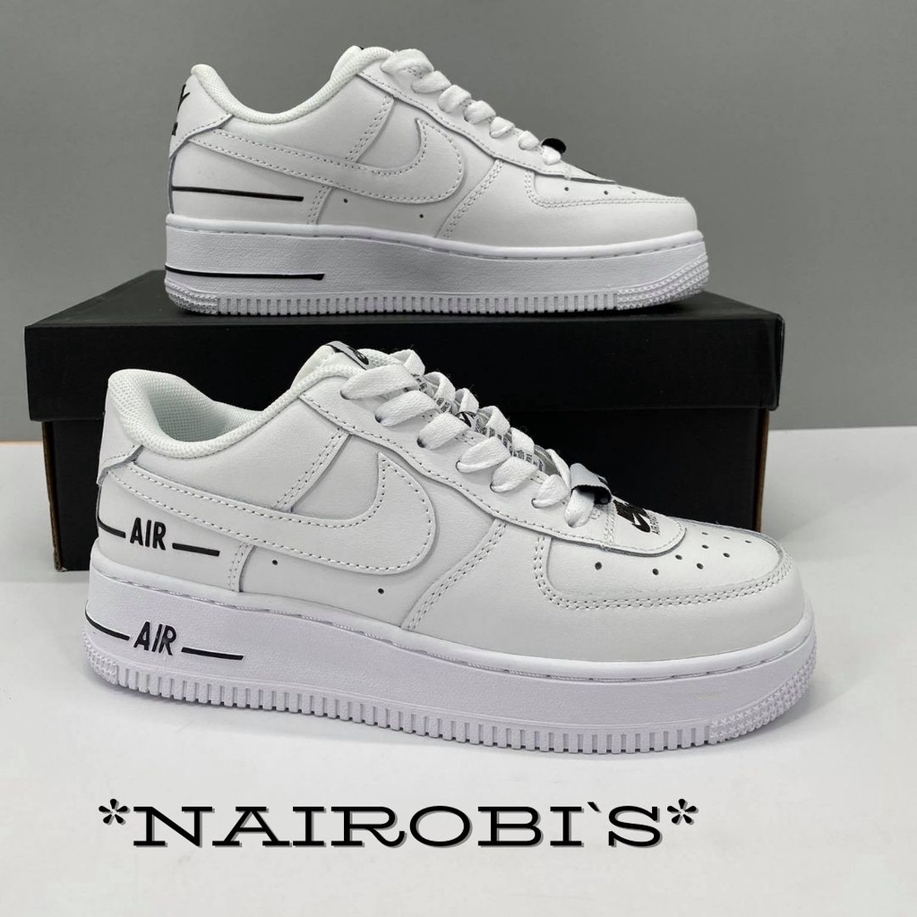 Nikee Air Force 1 AF1 Double Air Sneakers For Men And WomenLuggage ...