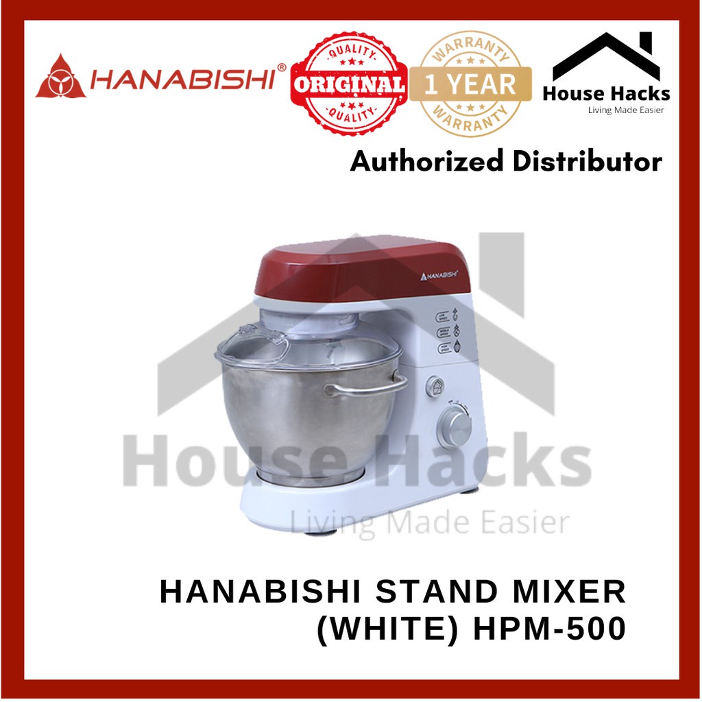 Hanabishi Professional Stand Mixer HPM 500 (House Hacks) Shopee Philippines