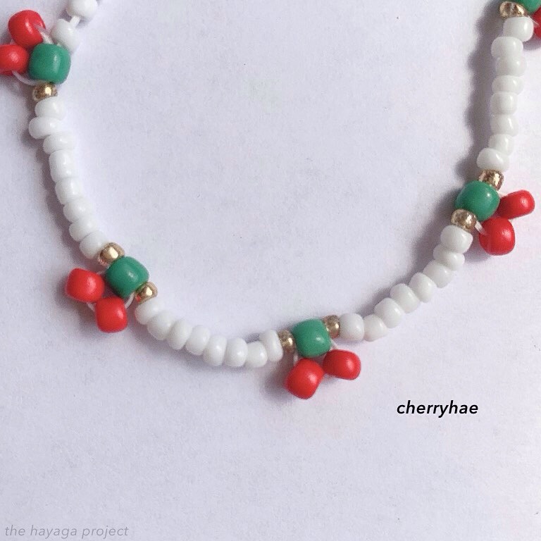 CHERRYHAE by Hayaga [Seventeen S.COUPS Choi Seungcheol-inspired, bead jewelry]