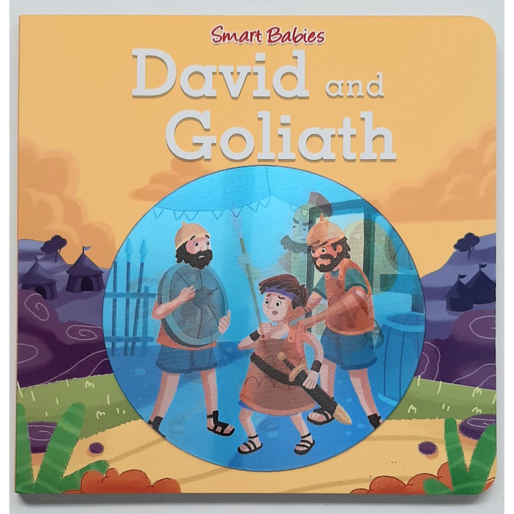 Smart Babies Bible Stories with Lenticular Board Book - David and ...