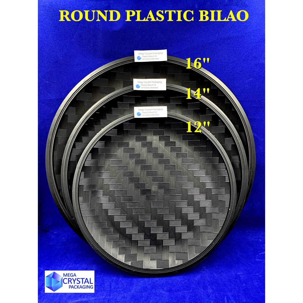 Trigem Re Useable Plastic Bilao 12 Inches 14 Inches 16 Inches Shopee Philippines