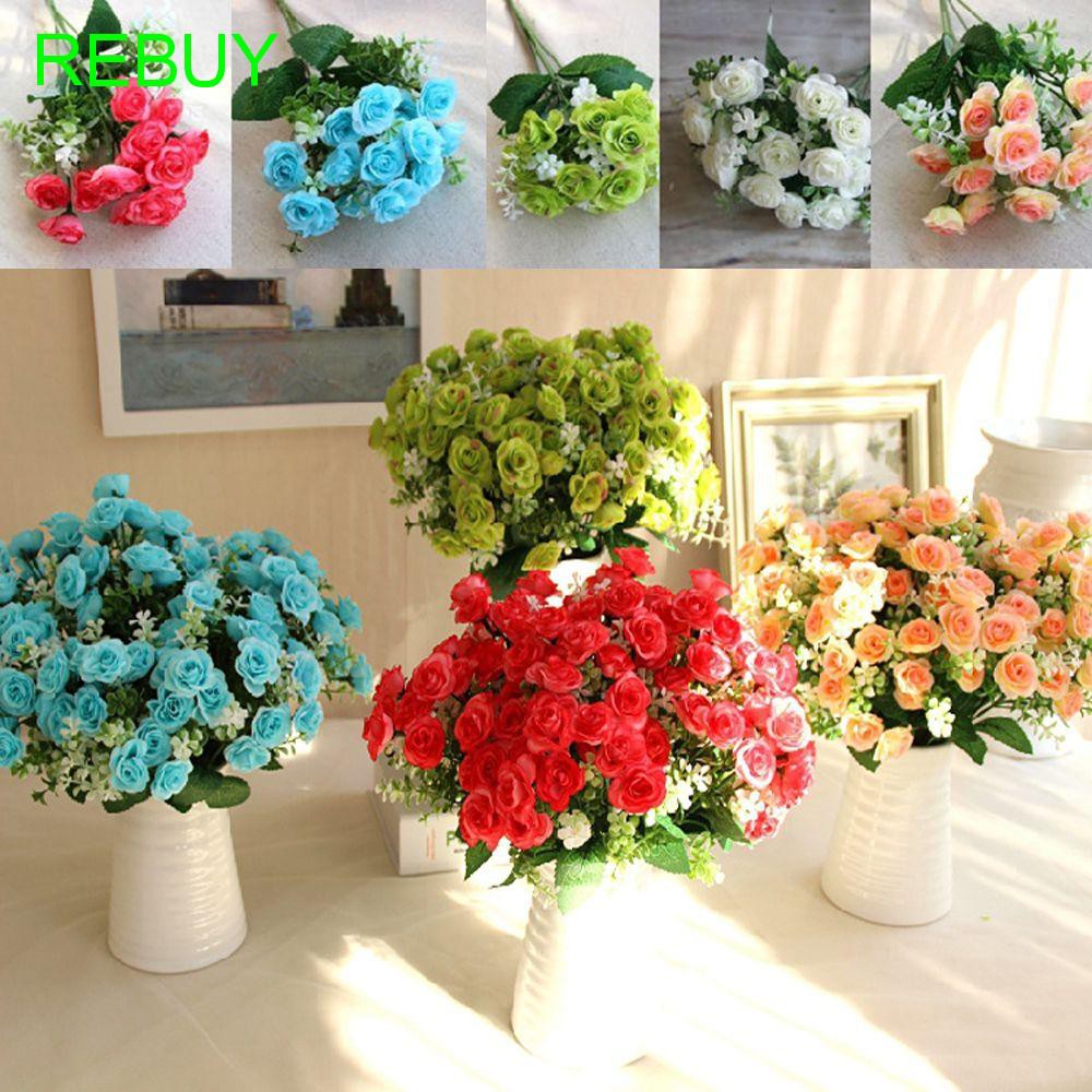 small artificial flower arrangements