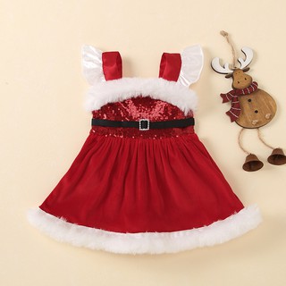 newborn baby girl christmas dress