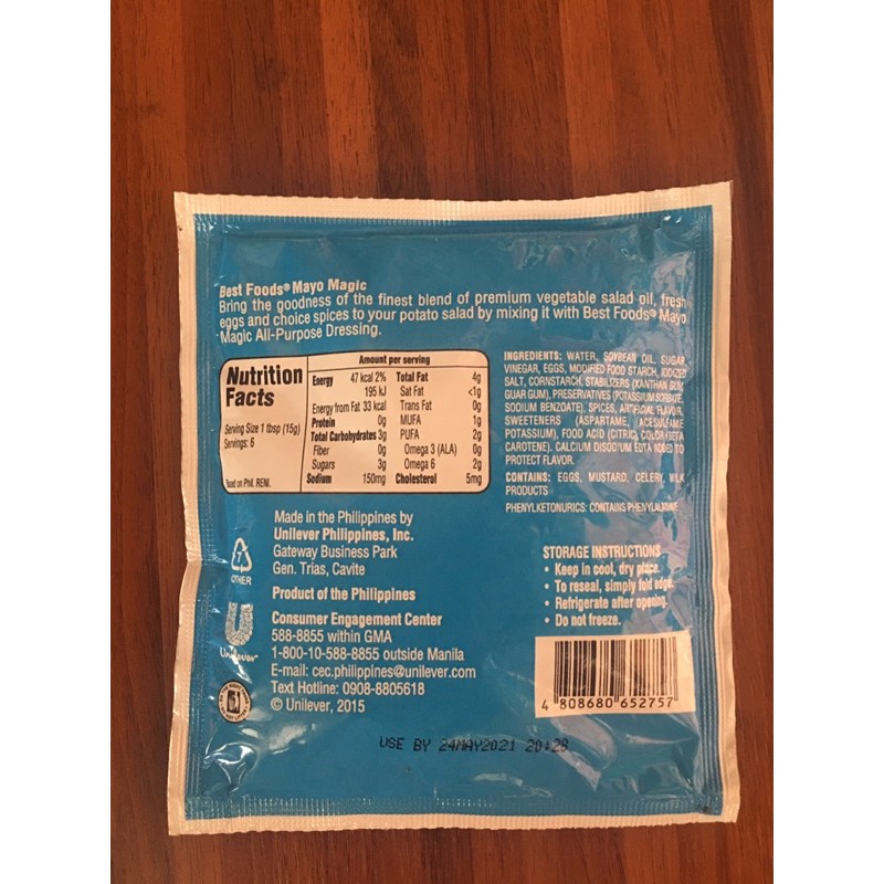 Best Foods Mayo Nutrition Label Besto Blog