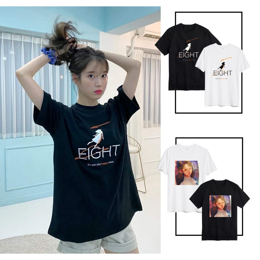 IU (EIGHT) Shirt | Limited Edition | 4 Different Variation | Premium ...