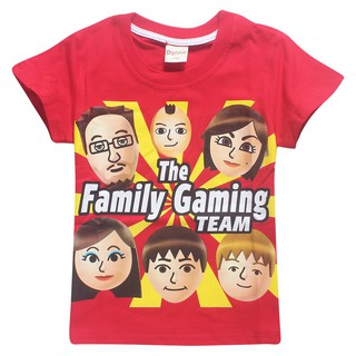 New Roblox Fgteev The Family Game T Shirts For Girls Kids T Shirts Big Boys Short Sleeve Tees Children Cotton Funny Tops Shopee Philippines - details about roblox childrens t shirt boys and girls t shirt roblox gamer t shirt