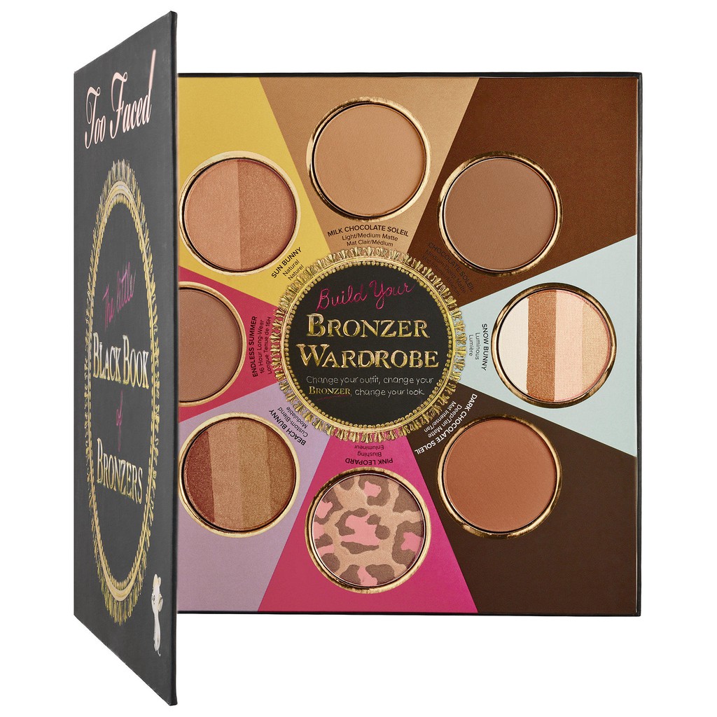 Too Faced The Little Black Book Of Bronzers Shopee Philippines