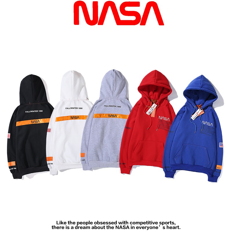 embroidered nasa hoodie