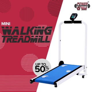 POWERGYM Mini Walking Machine Treadmill Running Slimming Exercise Silent Shock Absorption Belt