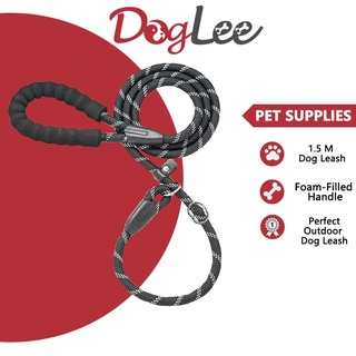 Dog Leash  Padded Handle and Reflective Threads, Dog Training Leash