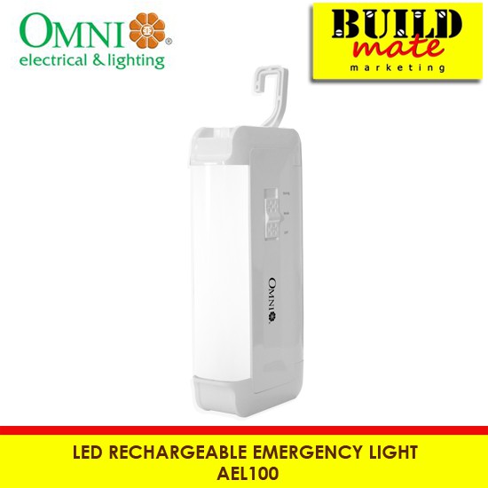 Omni Led Rechargeable Emergency Light AEL100 Shopee Philippines