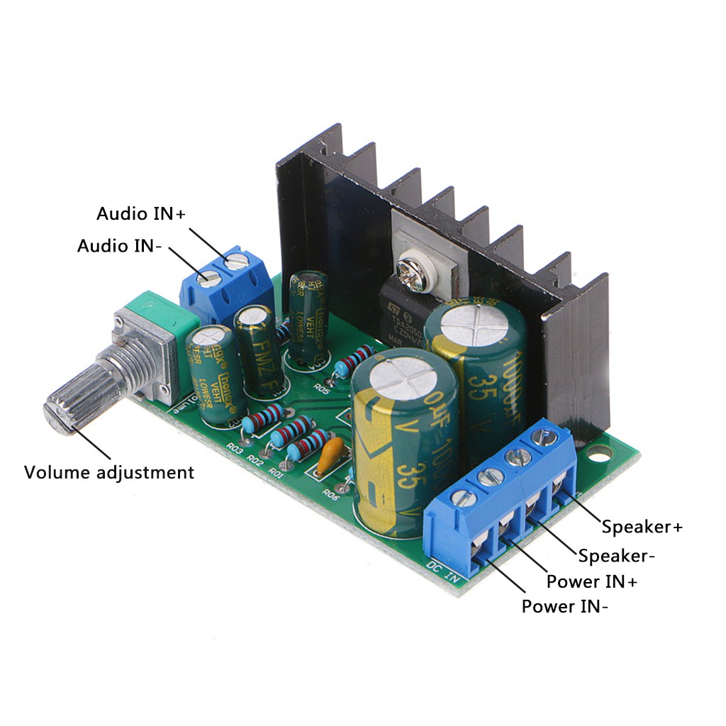 TDA2050 Mono Audio Power Amplifier Board Module | Shopee Philippines
