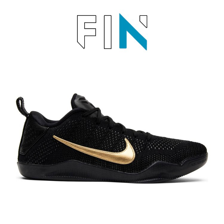 kobe 11 black gold