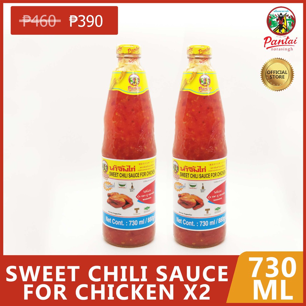 Pantai Sweet Chili Sauce for Chicken 730ML x2 Shopee Philippines