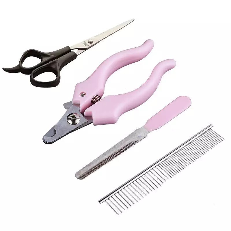 NEW Pet Pro Grooming Tool Pet Care Set( 4 PCS) Shopee Philippines