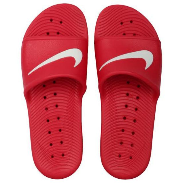 nike kawa shower red