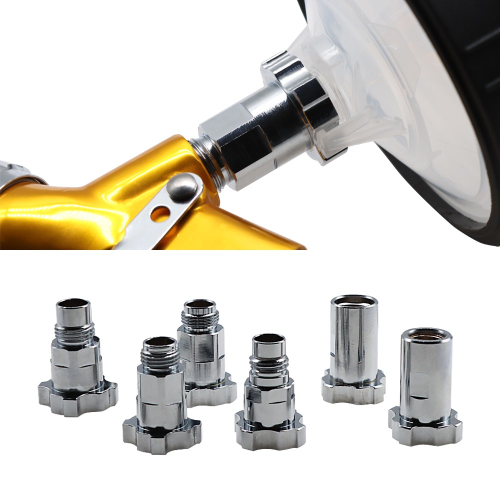 Spray gun adapter pot joints 16X1.5 14X1 G3/8 disposable measuring cup