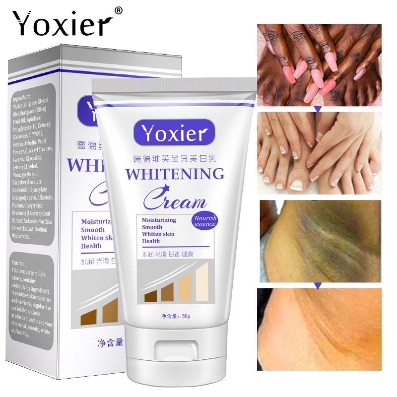 Yoxier Whitening Cream Brighten Skin Colour Remove Armpits Buttocks Elbows Joint Pigmentation