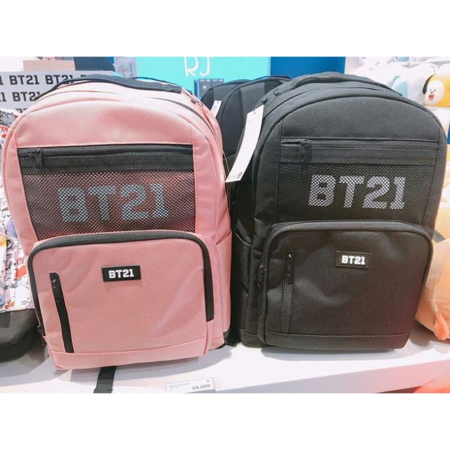 bt21 mesh backpack