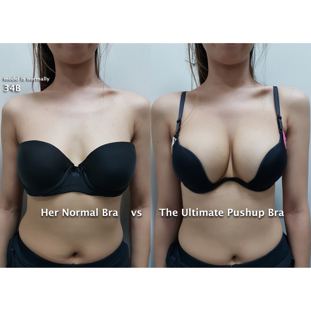 push up bra and normal bra