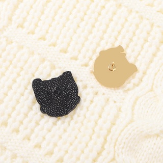 2-3pcs/set Enamel Pins Kitties Pig Dinosaur Penguin Penguin Pelicans Love Heart Suit Brooches Badge Gift Accessories #3