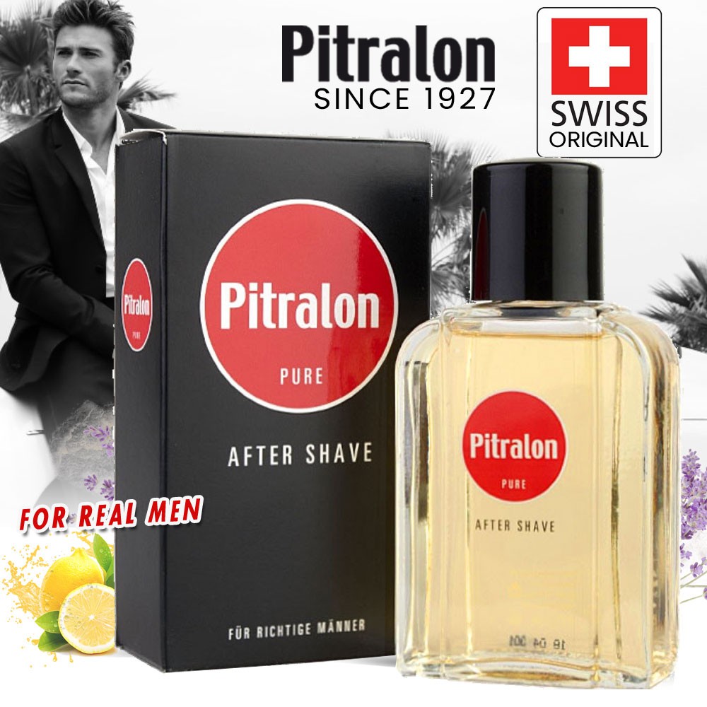 PITRALON Pure Swiss Classic After Shave made in Germany 100ml for MEN