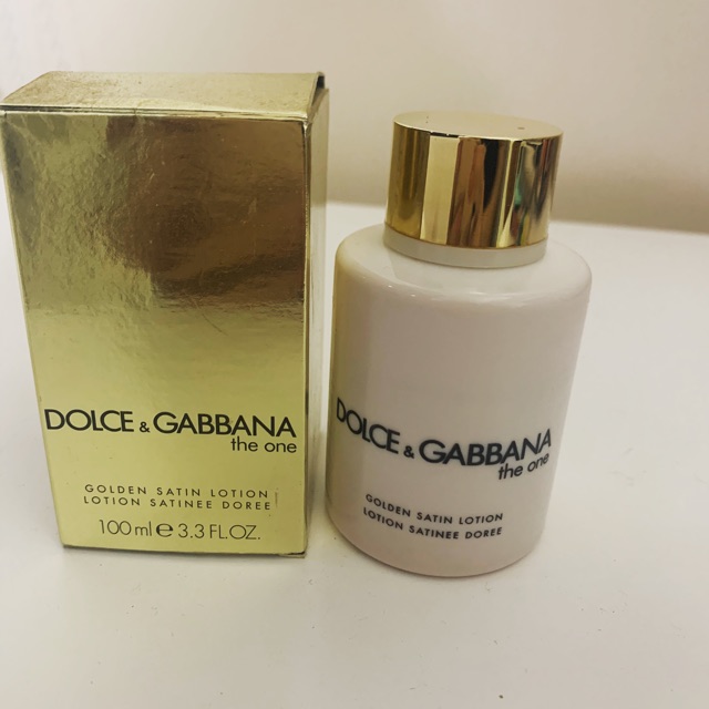 Dolce & Gabbana THE ONE BODY & SKIN LOTION  OZ (100ML) | Shopee  Philippines