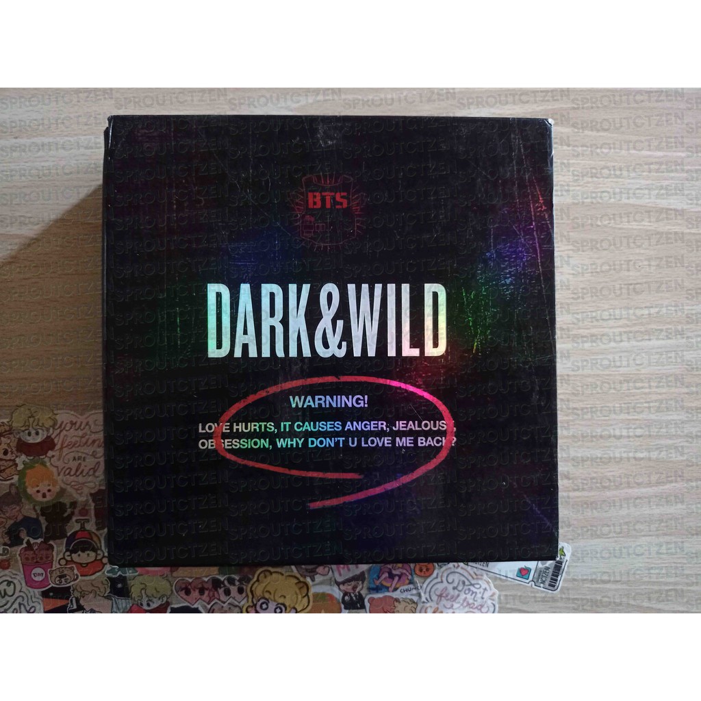 Bts Dark Wild Album Damaged Shopee Philippines