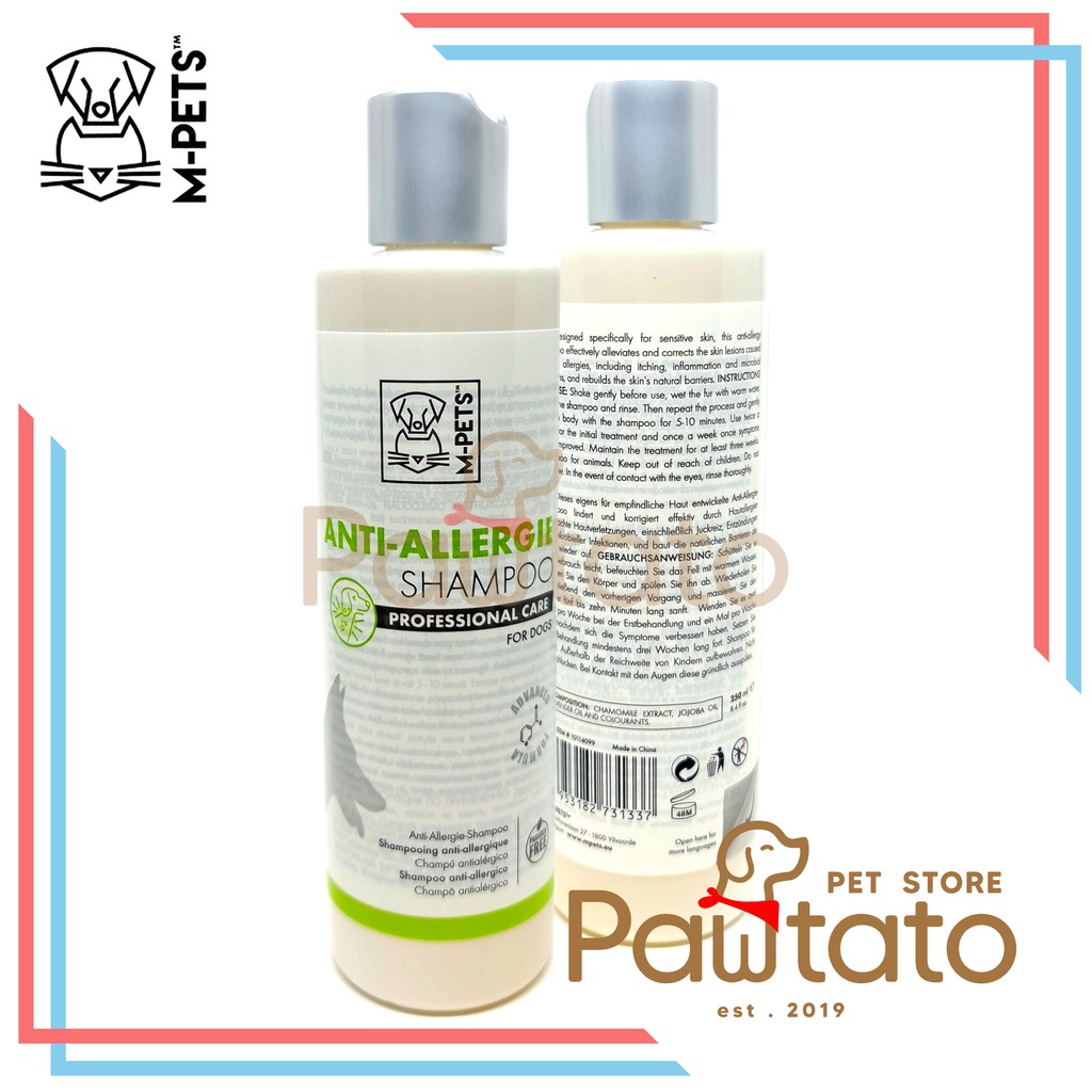 250ml Anti Allergies Sensitive Skin Dog Shampoo Shopee Philippines