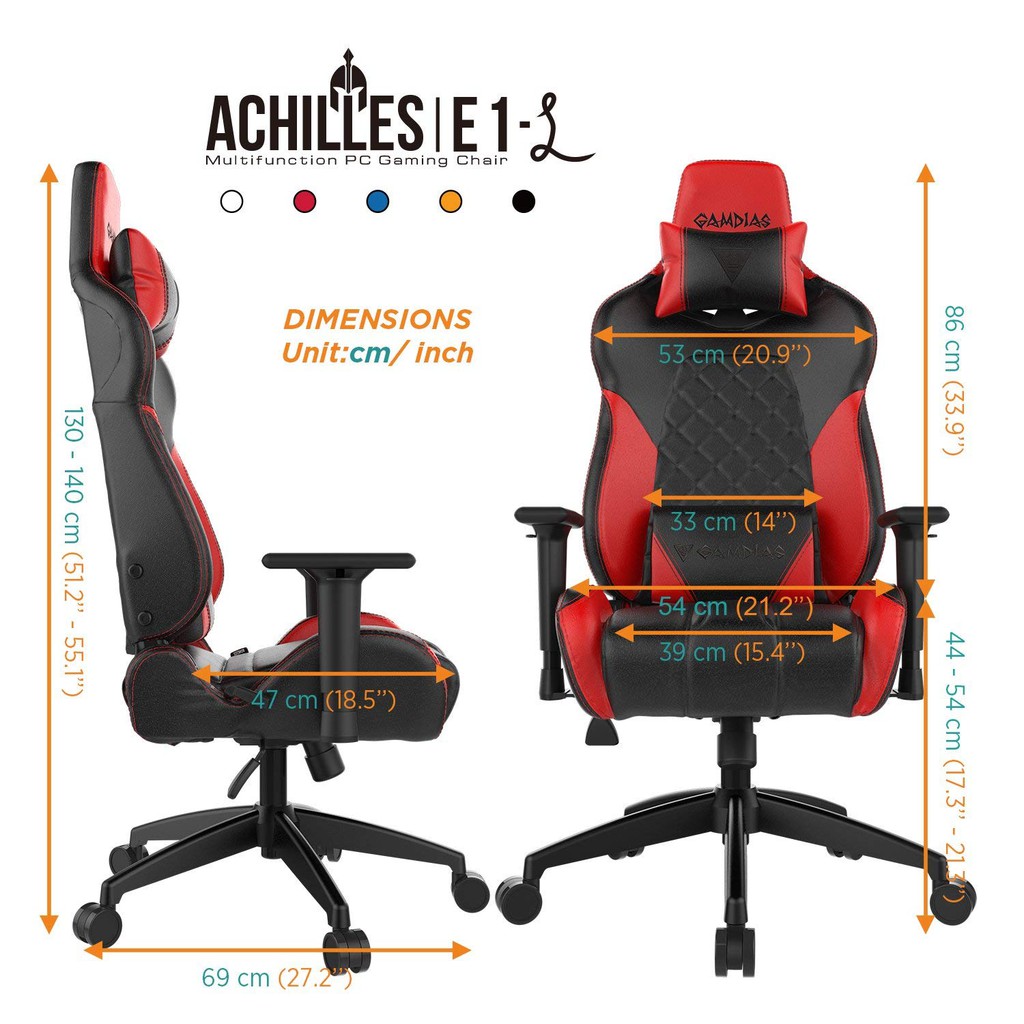 Gamdias Achilles E1l Rgb Gaming Chair Shopee Philippines
