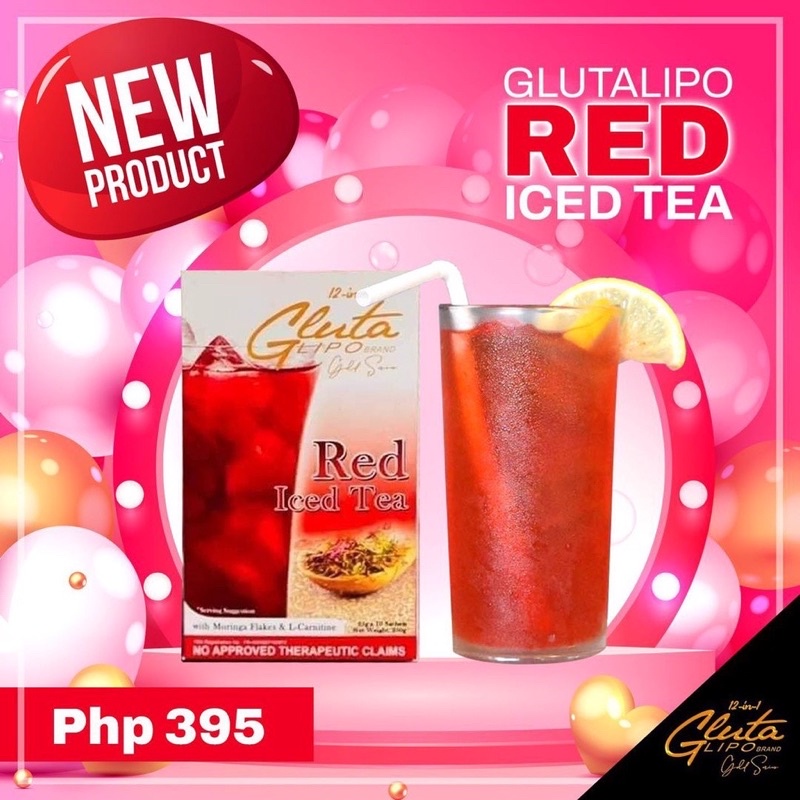 Glutalipo Red Iced Tea Shopee Philippines