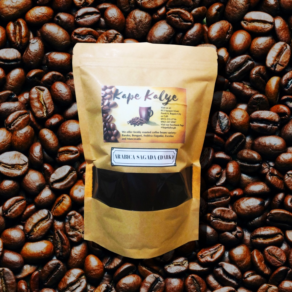 Arabica Sagada Coffee Dark Roast Kape Kalye 1 Kilo Shopee Philippines