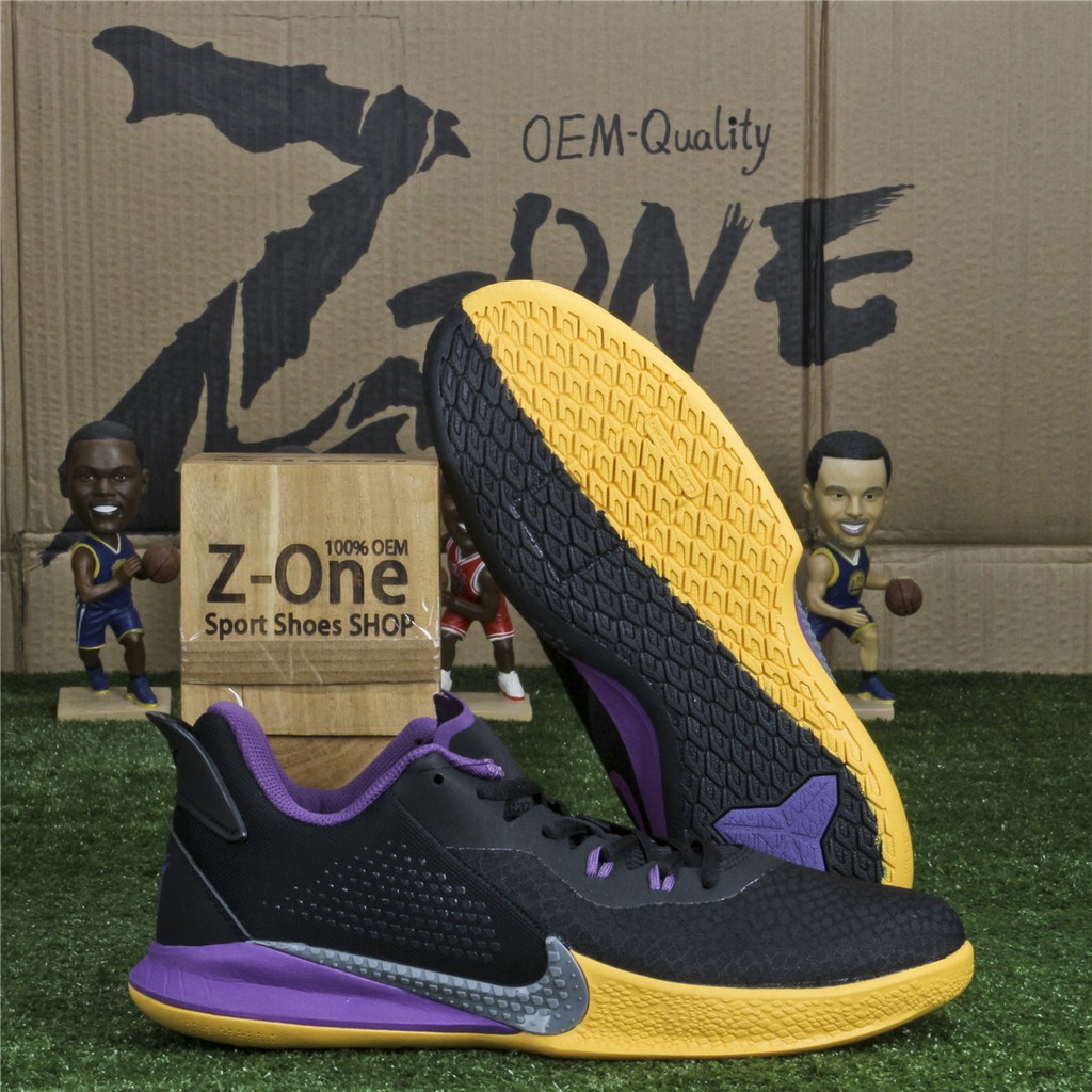 purple black shoes