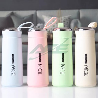 Nice Cup Glass Bottle Tumbler Creative Water Cup 400ml | Shopee Philippines