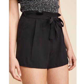 tie waist shorts