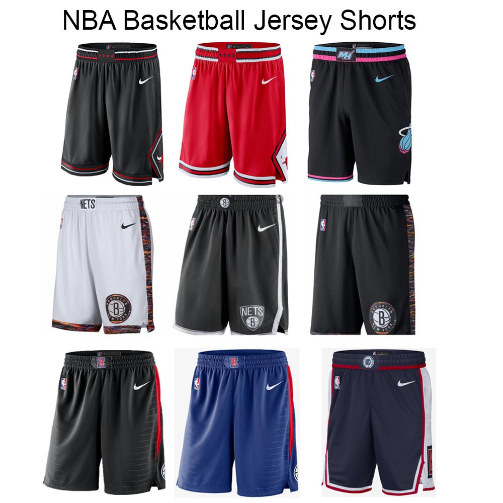 nba jersey shorts