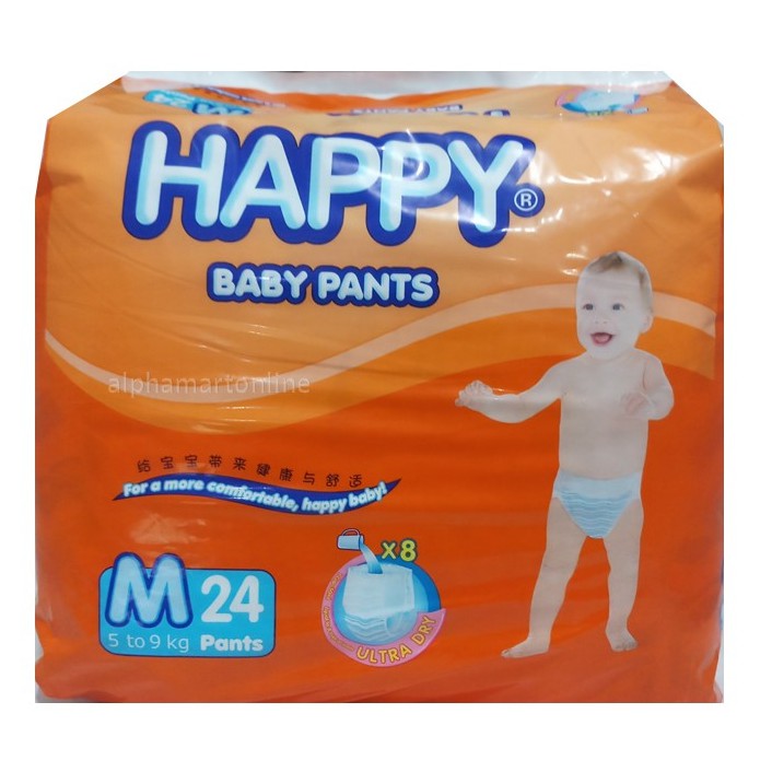Happy Baby Pants M L XL XXL XXXL 24s Shopee Philippines