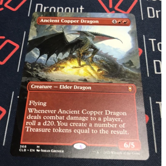 Ancient Copper Dragon (Borderless) Commander Legends Battle for