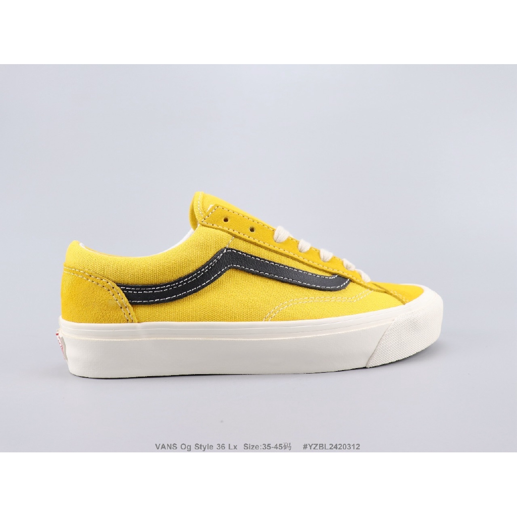 yellow original vans