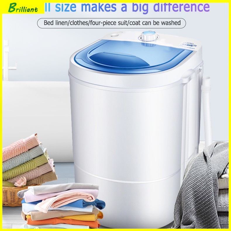 Mini washing machine household single bucket semi-automatic mini washing machine washing #8