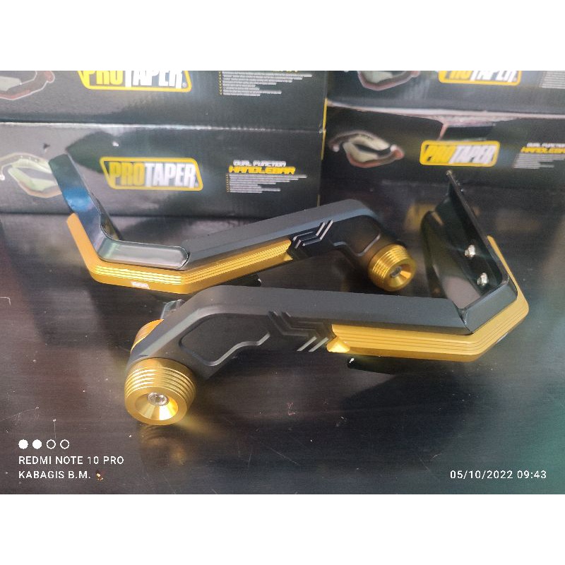 PROTAPER DUAL FUNCTION HANDLE BAR / BAR END HANDGUARD Shopee Philippines